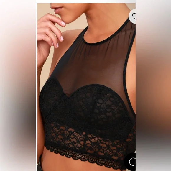 🖤FREE PEOPLE STAY WITH ME SOFT BRA IN BLACK XS - Picture 3 of 6